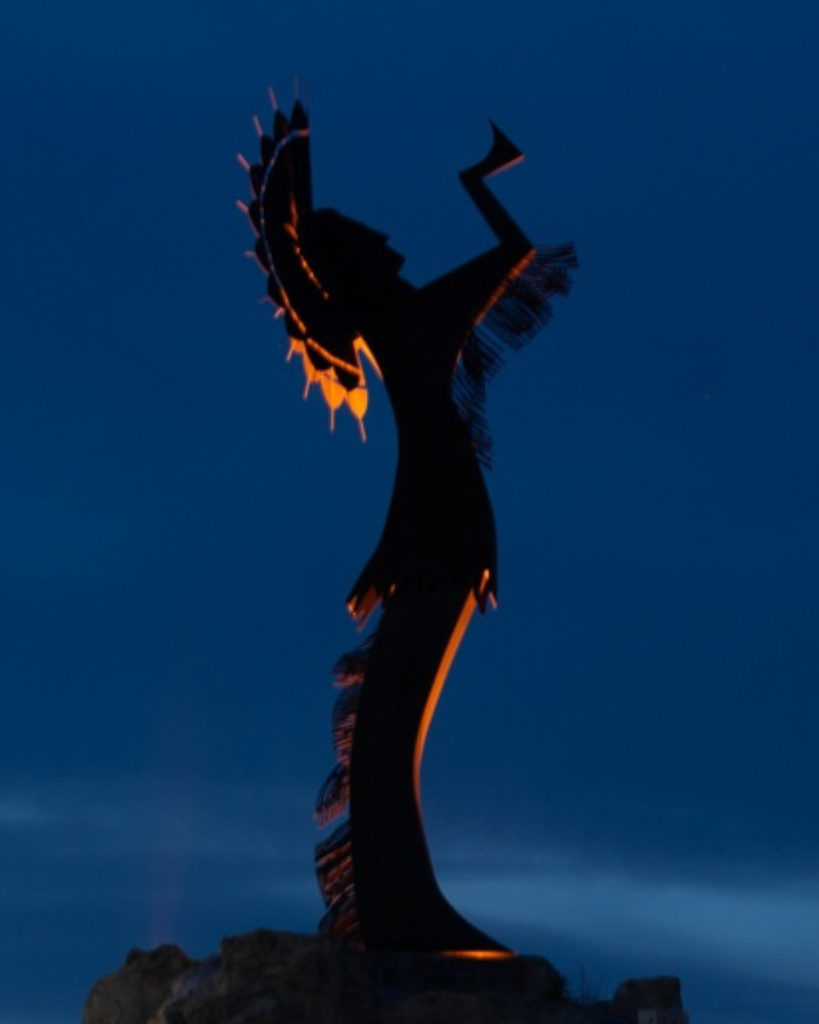 Search collection, Gallery Light Sculpting, Light Painting, LindaGregory.com, ICT Wichita Kansas - Keeper of the Plains